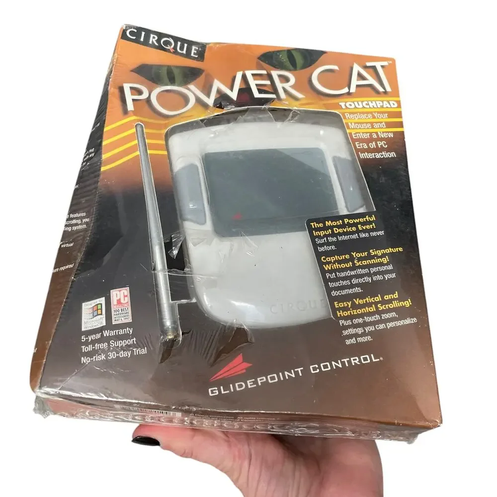Cirque Power Cat Touchpad PC Model GDB450 Glidepoint Old Stock Box Damaged READ